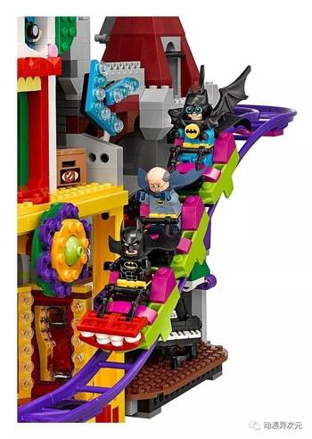 lego乐高 蝙蝠侠大电影 最新set lego 70922 小丑庄园
