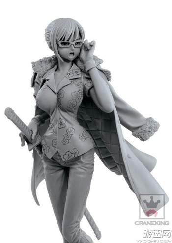 《海贼王》眼镜少女达斯琪手办公布 欧派超大,威武凛然
